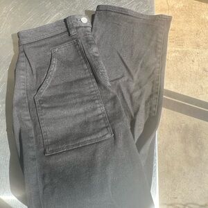 Women's Black Cropped Jeans